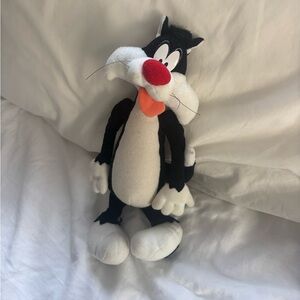 Looney Tunes Sylvester Cat 1995 Plush Toy
